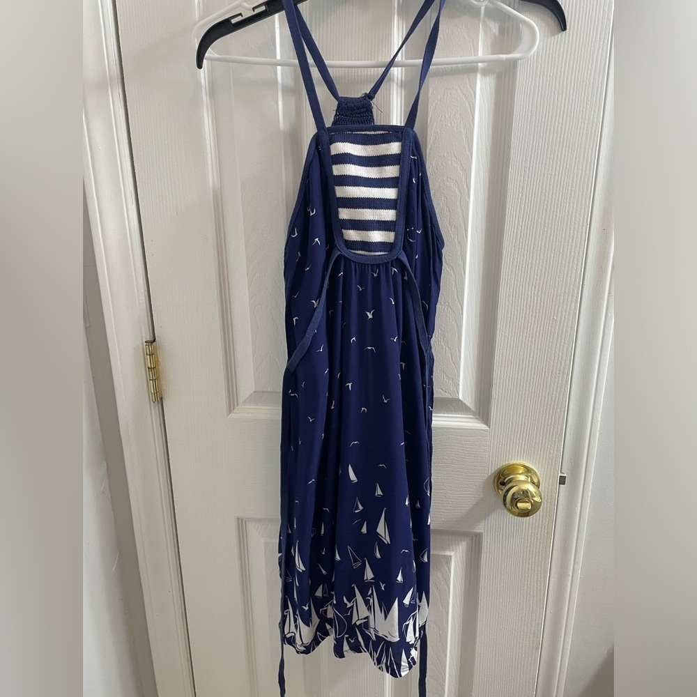 Nautical print dress